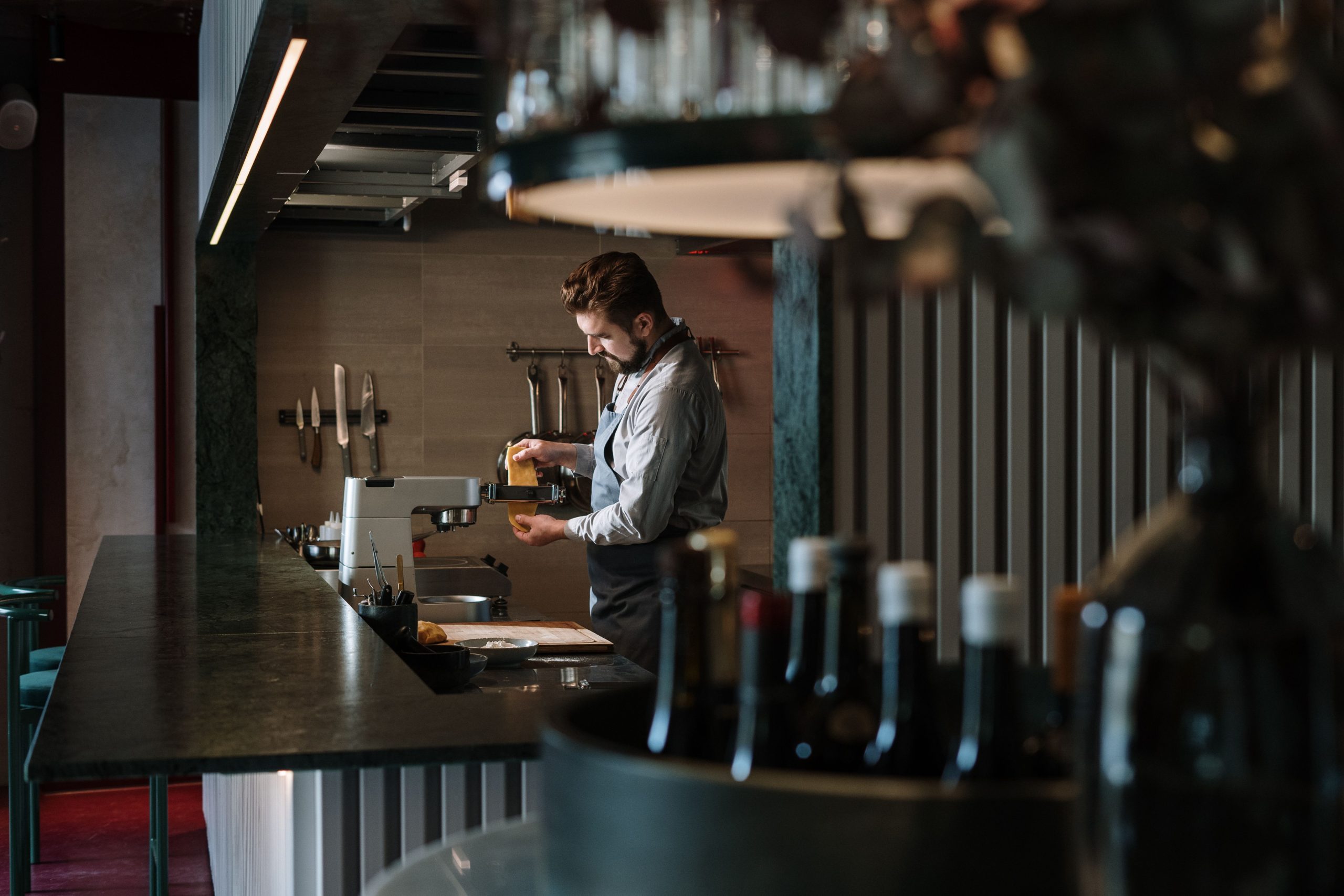 Commercial kitchen refrigeration inspection